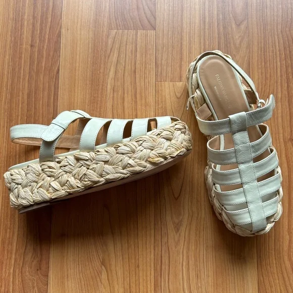Paloma Barcelo braided platform sandals - Picture 1 of 11